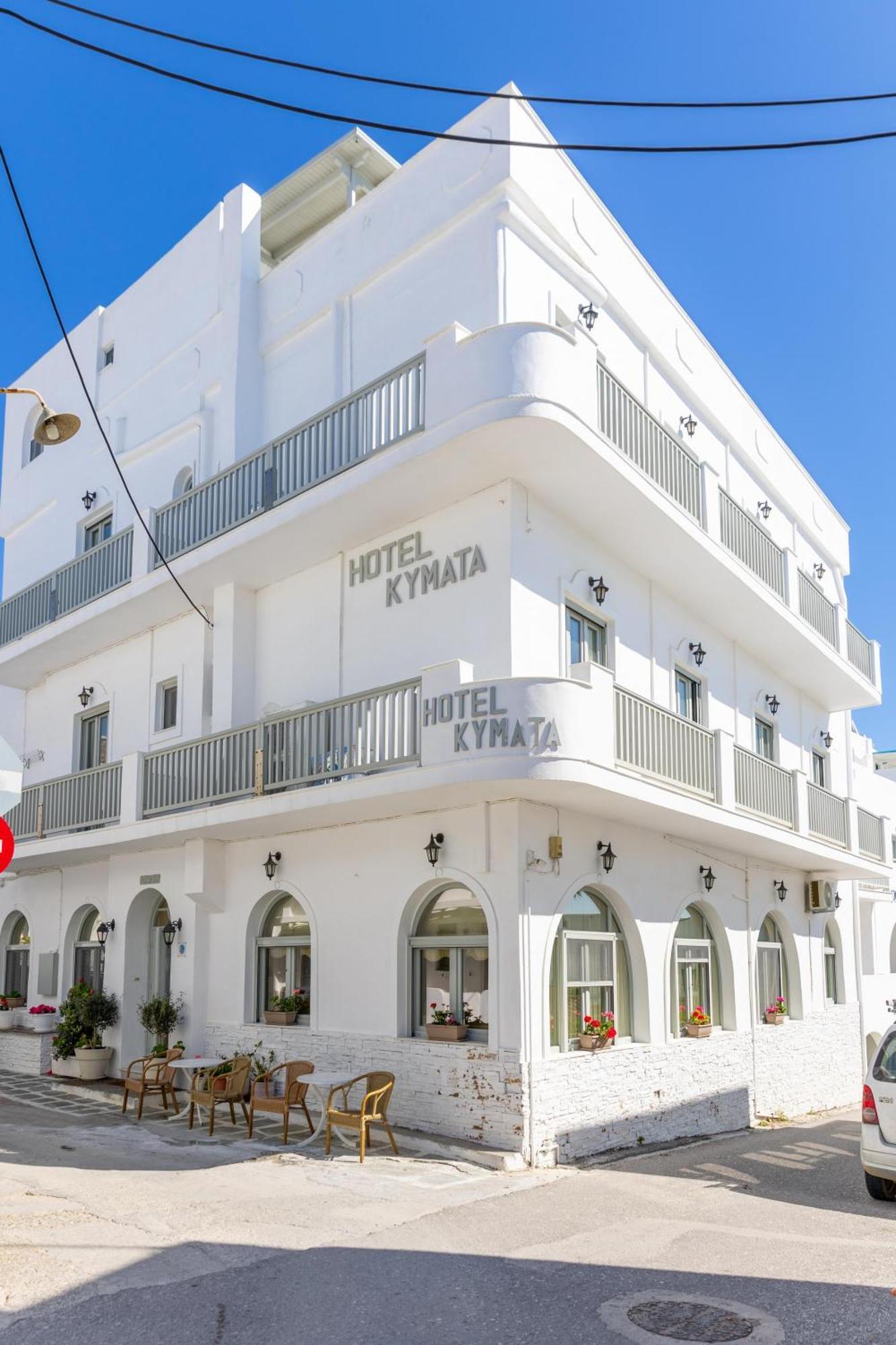 Kymata Hotel Naxos City المظهر الخارجي الصورة